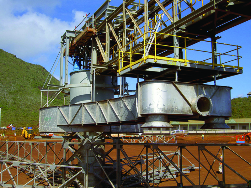 Nickel Mine uses 400 tonnes of stainless steel